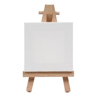 Mini Easel and Canvas Set image number 2