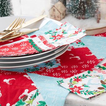 How to Sew Christmas Cutlery Wraps