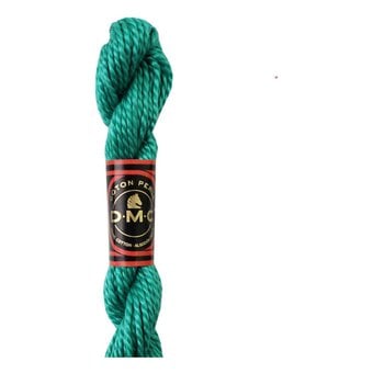 DMC Green Pearl Cotton Thread Size 3 15m (943)