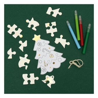 Decorate Your Own Christmas Tree Puzzle