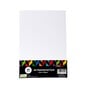 White Premium Hammered Card A4 10 Pack image number 1