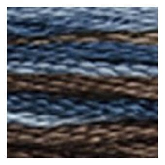 DMC Brown and Blue Coloris Mouline Cotton Thread 8m (4515) image number 2