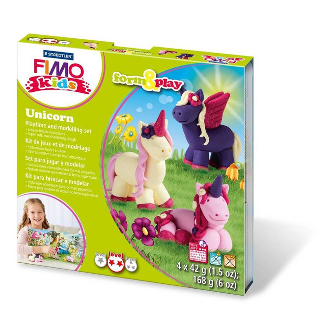 FIMO Kids Unicorn Form and Play image number 1