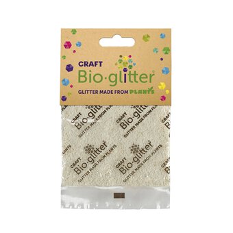 Brian Clegg White Craft Bio-Glitter 20g