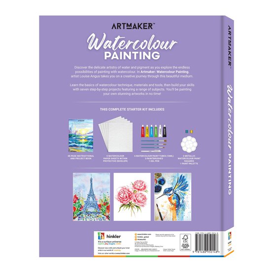 Artmaker Watercolour Painting Kit image number 3