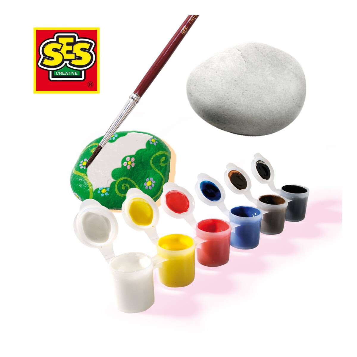 SES Creative Painting Stones Set Hobbycraft