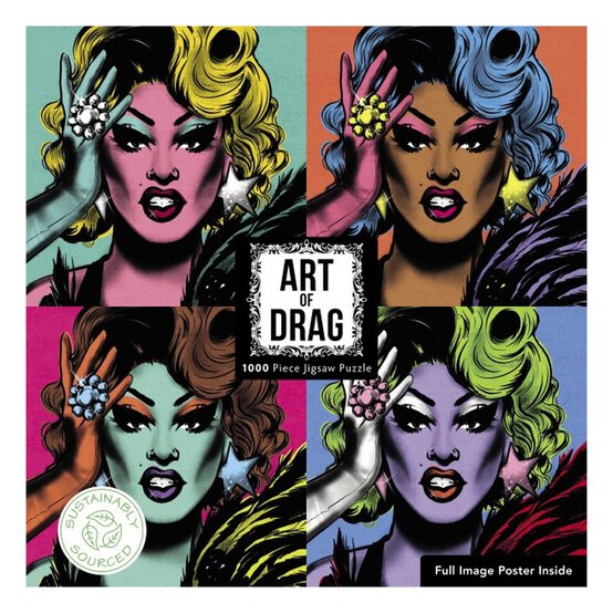 Art of Drag Jigsaw Puzzle 1000 Pieces image number 1