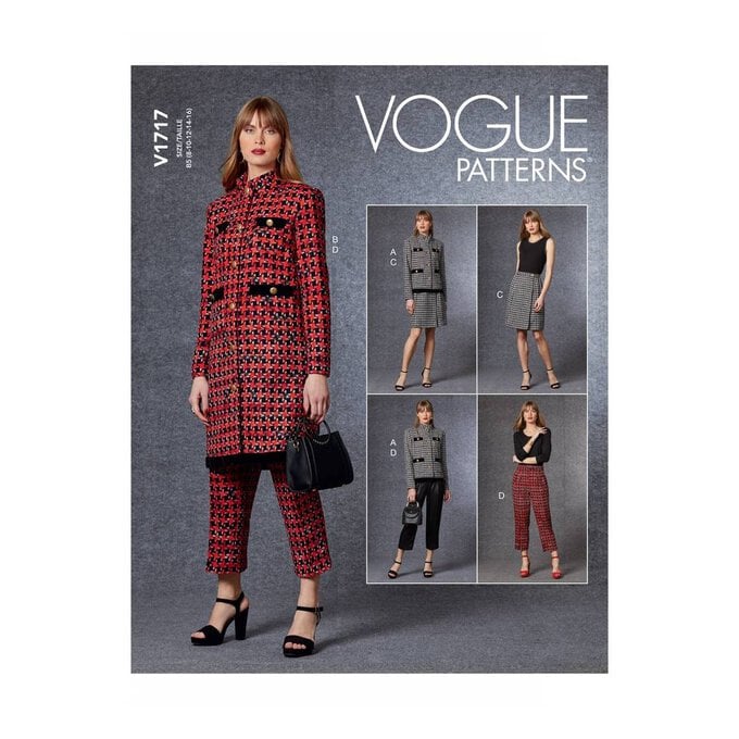 Vogue Women’s Separates Sewing Pattern V1717 (16-24) image number 1