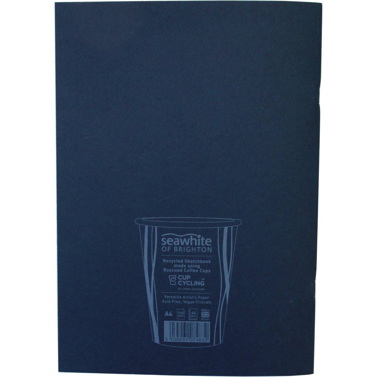 Seawhite A4 Portrait CupCycling Eco Starter Sketchbook Hobbycraft