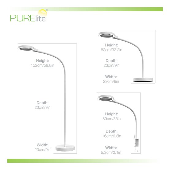 Purelite Ultra-Bright 3-in-1 Magnifying Lamp image number 6