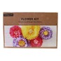Bright Tissue Paper Flowers 5 Pack image number 2