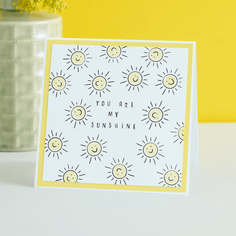 How to Make a Sunshine Card