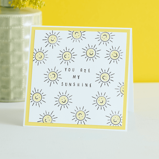 How to Make a Sunshine Card image number 1