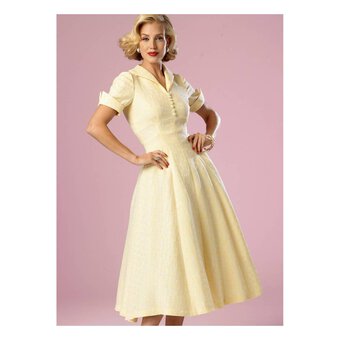 Butterick Vintage Dress Sewing Pattern B6018 (14-22) image number 6