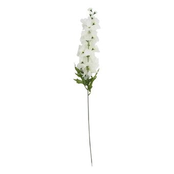 Cream Delphinium Spray 78cm