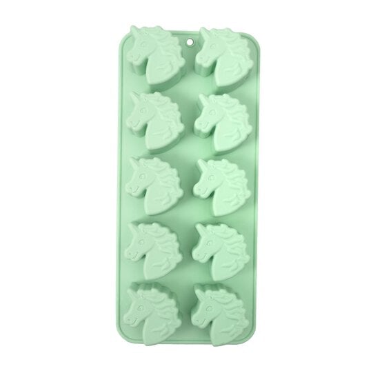 Whisk Unicorn Silicone Candy Mould 10 Wells  image number 1