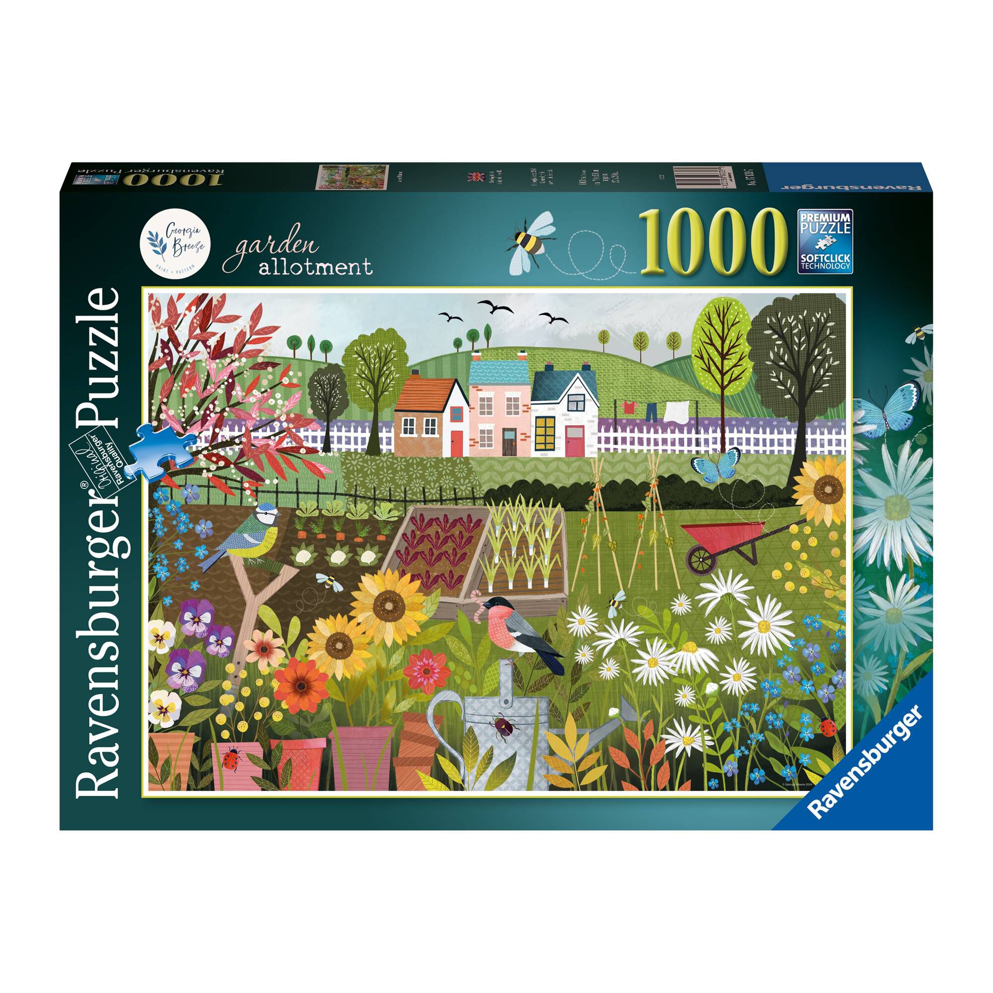Ravensburger Garden Allotment Jigsaw Puzzle 1000 Pieces | Hobbycraft