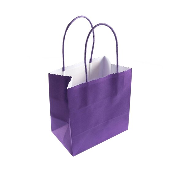 Bright Ready to Decorate Small Gift Bags 5 Pack image number 3