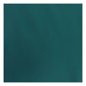 WI Teal Premium Organic Cotton Fabric by the Metre