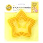 Wilton Star Shaped Cookie Cutter Set 6 Pieces image number 1