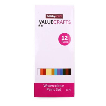 Watercolour Paint Set 12ml 12 Pack