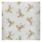 Peach and Yellow Floral Delight Polycotton Fabric by the Metre image number 2
