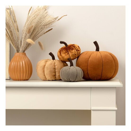 Orange Plush Bubble Pumpkin 3 Pack Bundle image number 6