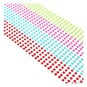 Mixed Neon Adhesive Gems 3mm 1080 Pack image number 1
