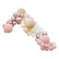 Ginger Ray Rose Gold Peach Coral and Blush Balloon Arch Kit image number 1