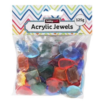 Bright Acrylic Jewels 125g