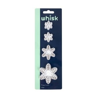 Whisk Snowflake Plunge Cutters 4 Pack image number 6