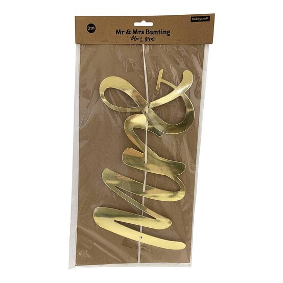 Gold Mr and Mrs Bunting 2m image number 2