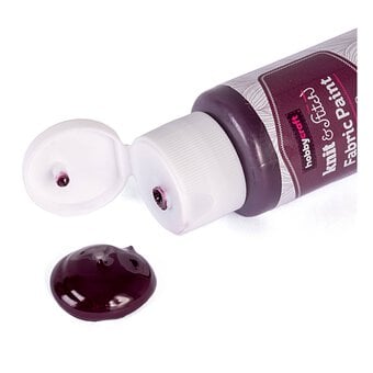 Mulberry Purple Fabric Paint 60ml  image number 2