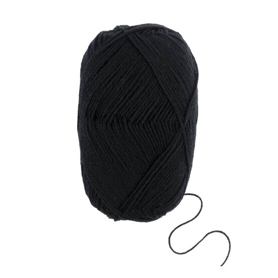 Women's Institute Black Home Grown DK Yarn 100g image number 3