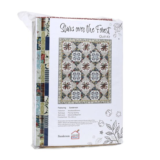 Sanderson Stars on the Forest Quilt Kit image number 1