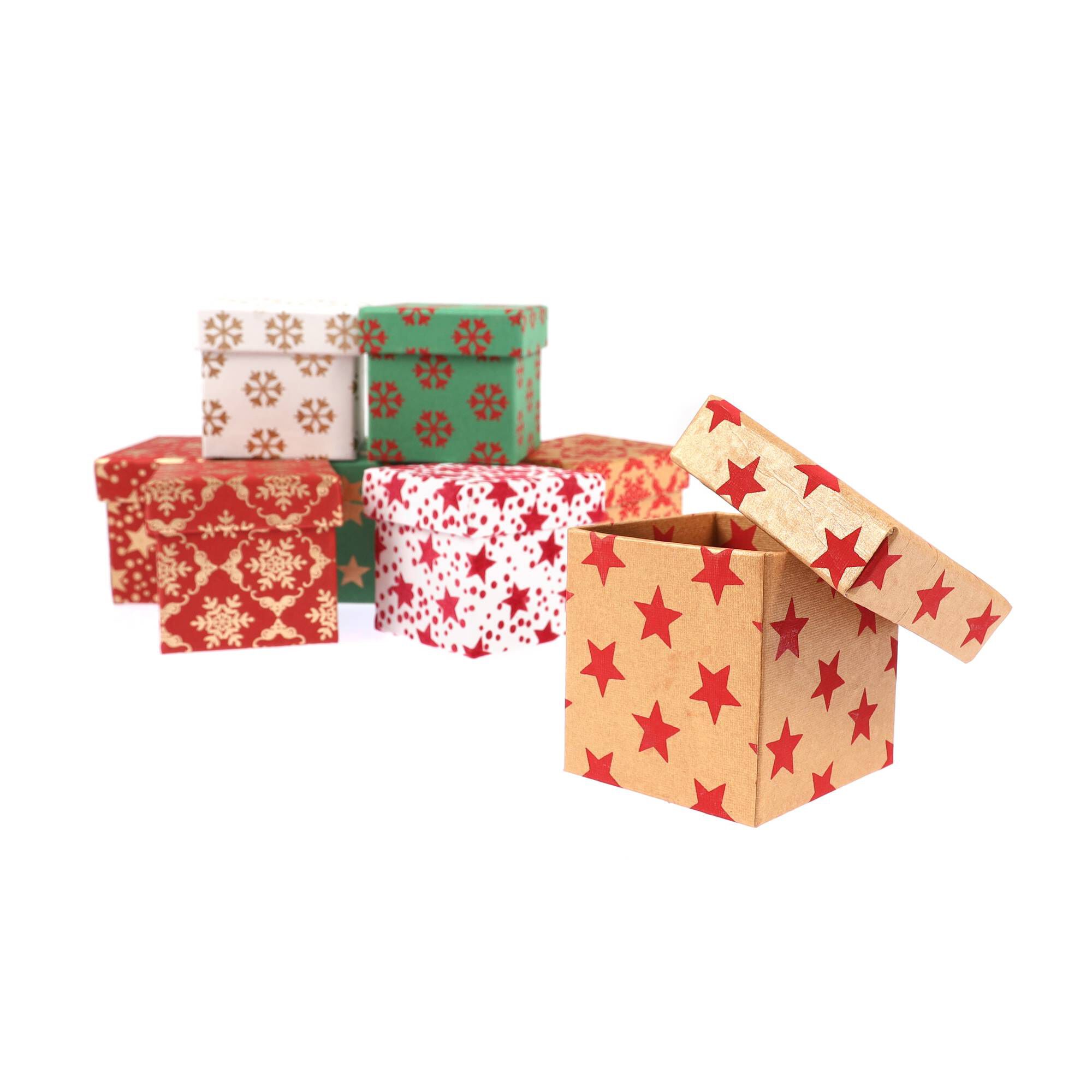 Christmas Gift Box Set 8 Pack Hobbycraft