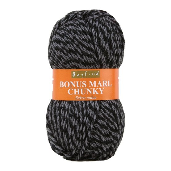Hayfield Mountain Storm Bonus Marl Chunky 100g image number 1