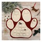 Paw Print Advent Calendar 50cm image number 1