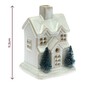Glazed LED House with Trees 11cm image number 4