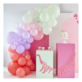 Ginger Ray Pastel Confetti Balloon Arch Kit
