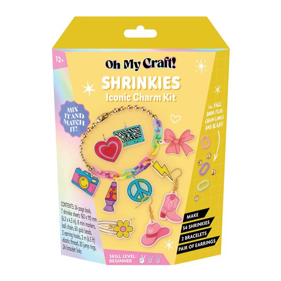Oh My Craft! Shrinkies Iconic Charms Kit image number 1