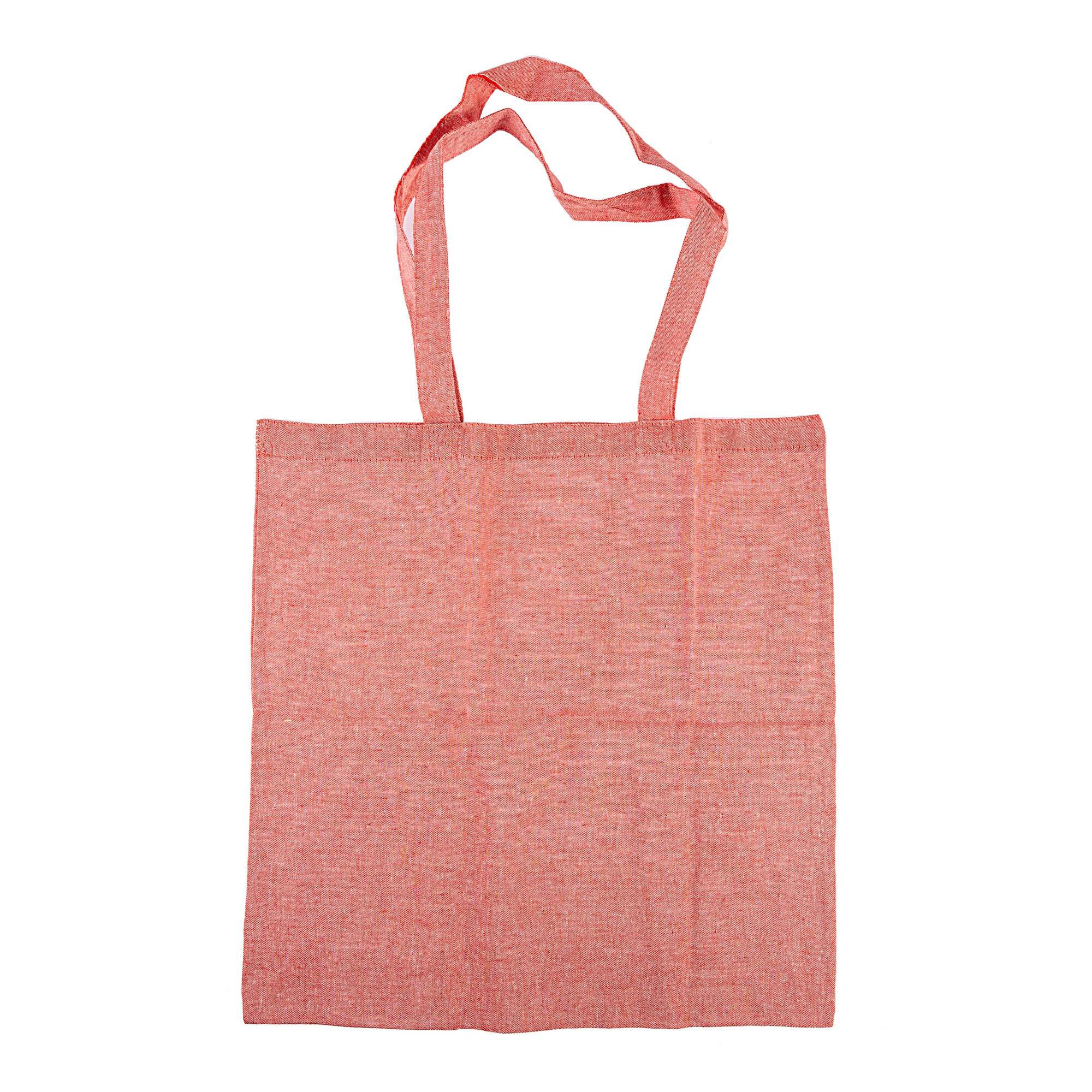 664463 1001 1 hobbycraft cotton shopping book bag red