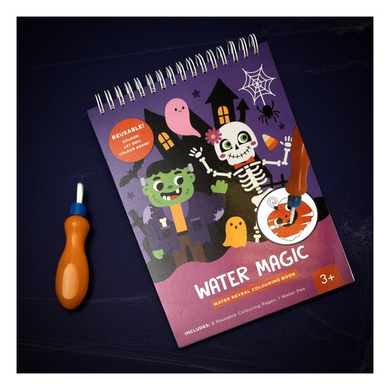 Halloween Water Magic Colouring Book image number 1