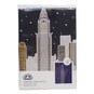 New York By Night Glow in the Dark Cross Stitch Kit 8 x 10 Inches image number 1