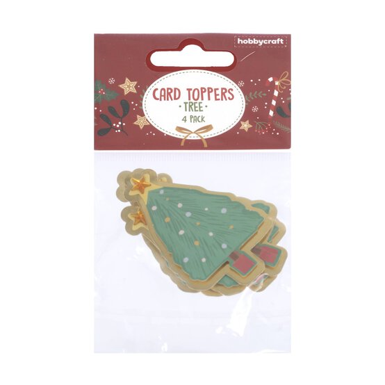 Tree with Star Toppers 4 Pack image number 5
