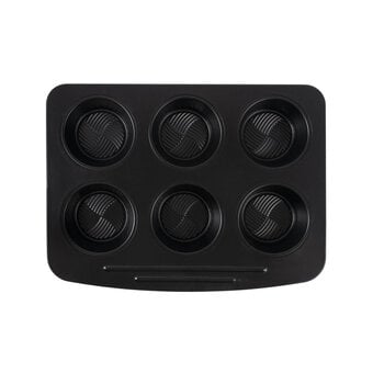 Whisk Non-Stick Carbon Steel Muffin Tin 6 Cups