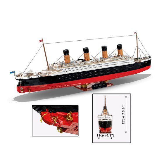 COBI RMS Titanic Set 1:300 image number 3