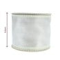 Silver Wire Edge Organza Ribbon 63mm x 3m image number 3
