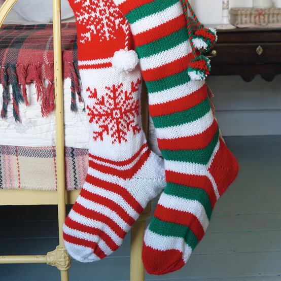 How to Knit a Christmas Stocking image number 1