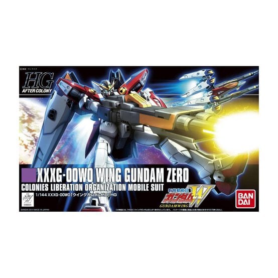 Gunpla HGAC Wing Gundam Zero Model Set 1:144 image number 1
